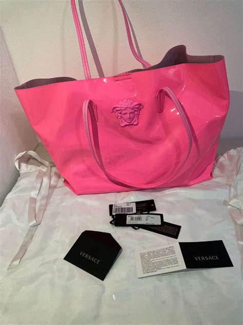 bolsa versace preta|versace pink black and white.